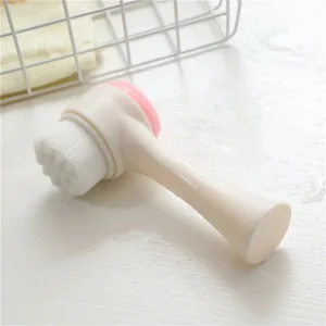 Silica Gel Facial Brush