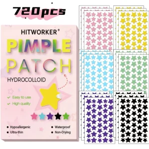 720pcs Pimple Patch, Star Shape