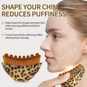 Facial massage brush